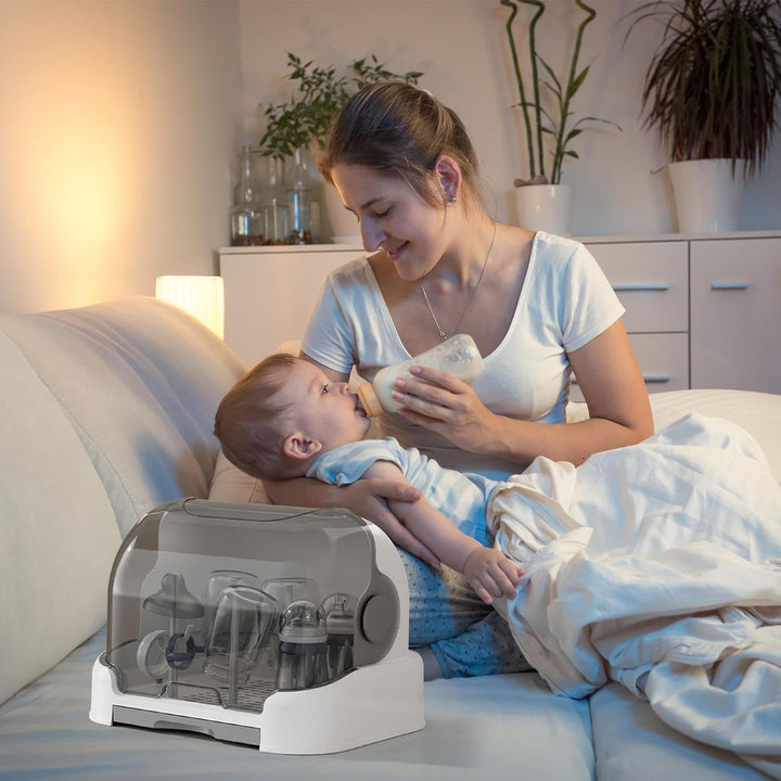 Generisch Babyflaschen Aufbewahrungsorganizer, Aufbewahrungsbox Mit Deckel Für Flaschen, Platzsparen