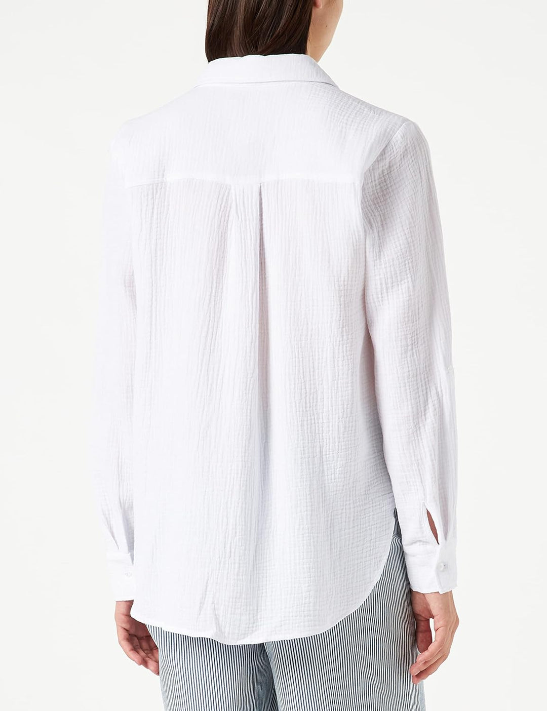 PART TWO Damen Jingapw Sh Relaxed Fit Shirt, Bright White