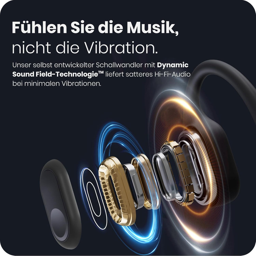 S4 Knochenschall Schwimmen&Tauchen Kopfhörer,IP68 20m TÜV Wasserdicht,Bluetooth 6.0+32GB MP3 Modus,O