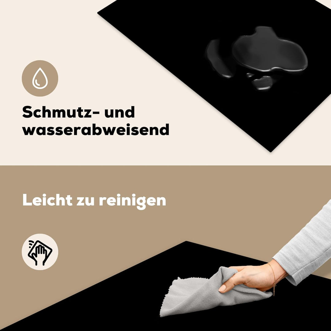 KitchenYeah© Herdabdeckplatte Einteilig Ceranfeld Abdeckplatte für Induktionsschutz Ceranfeldabdecku