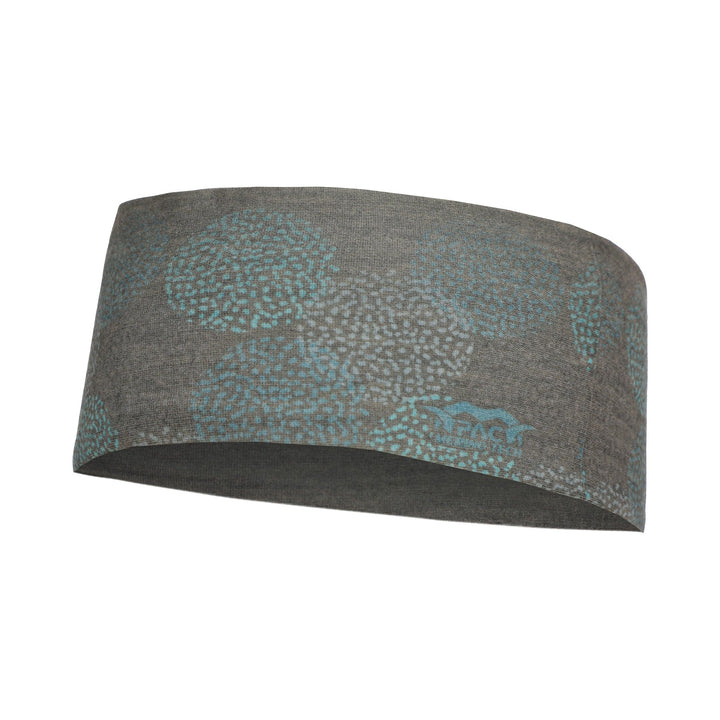 P.A.C. Recycled Merino Tech Stirnband Unisex grau - dotlet mynt nosize