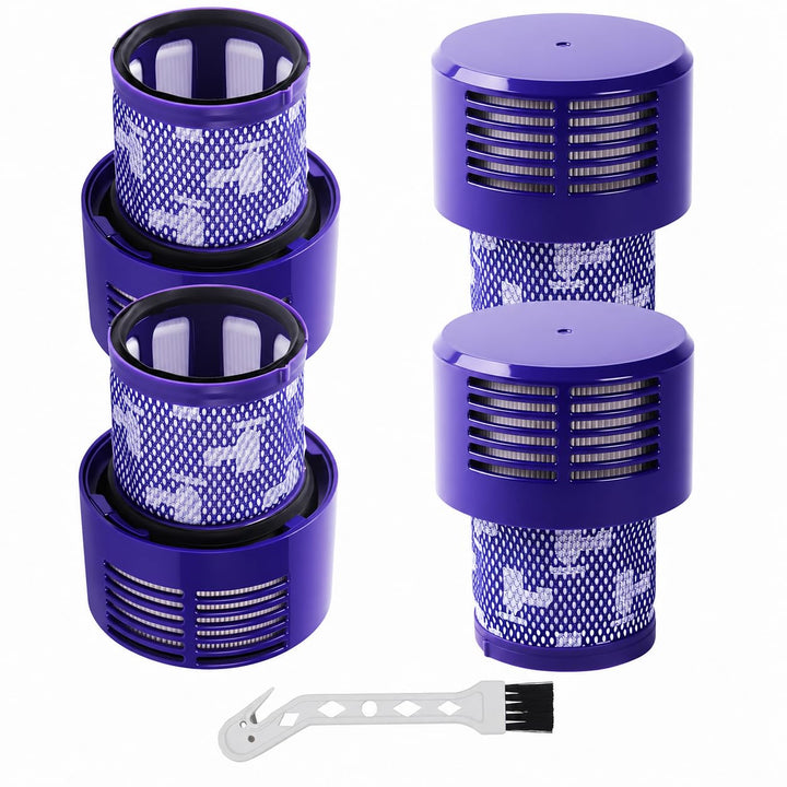 4 HEPA-Filter für Dyson V10 / SV12, kompatibel mit V10 Cyclone, Absolute, Animal, Motorhead, Total C