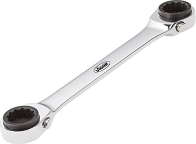 Vigor Doppel-Ratschen-Ringschlüssel, 1 Stück, V2705 Alte Version SW 17, Alte Version SW 17