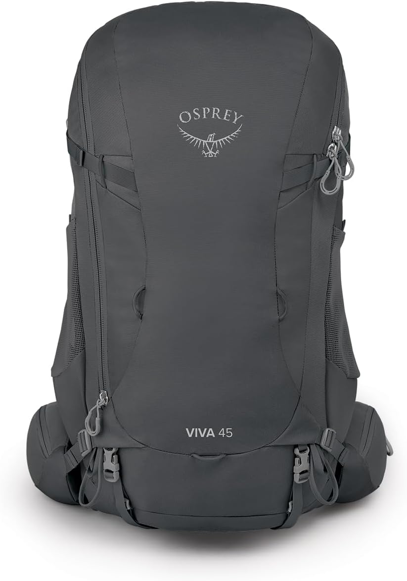 Osprey Europe Damen Viva 45 Backpack Tunnel Vision Grey, Tunnel Vision Grey