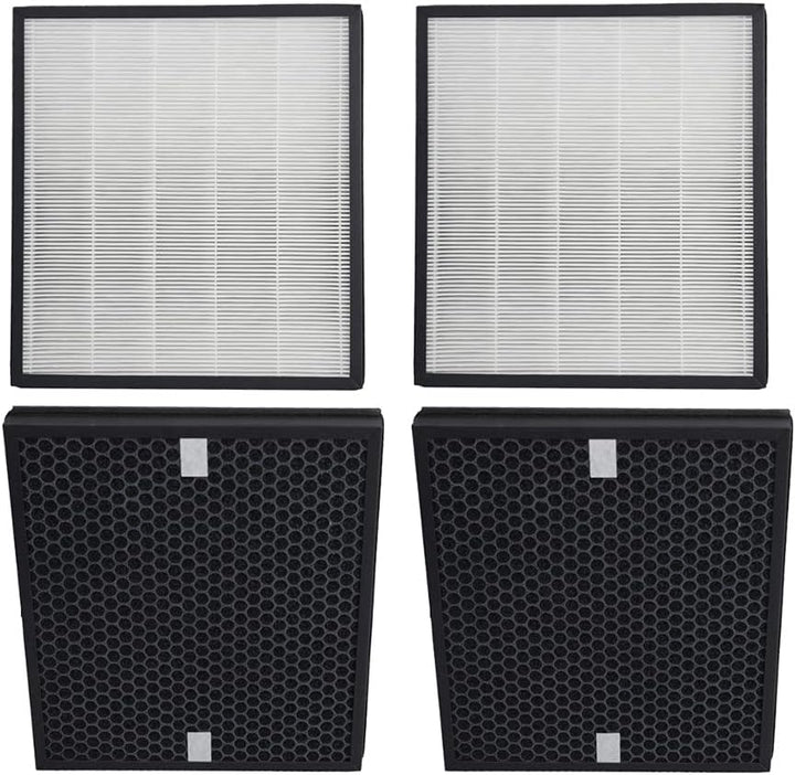 Trade-Shop 2X Ersatz für Luftreinigungskombifilter Philips AC4158/00 kompatibel mit Philips AC4080/1