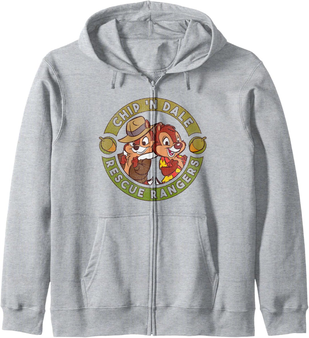 Disney Chip 'N Dale Rescue Rangers Logo Kapuzenjacke