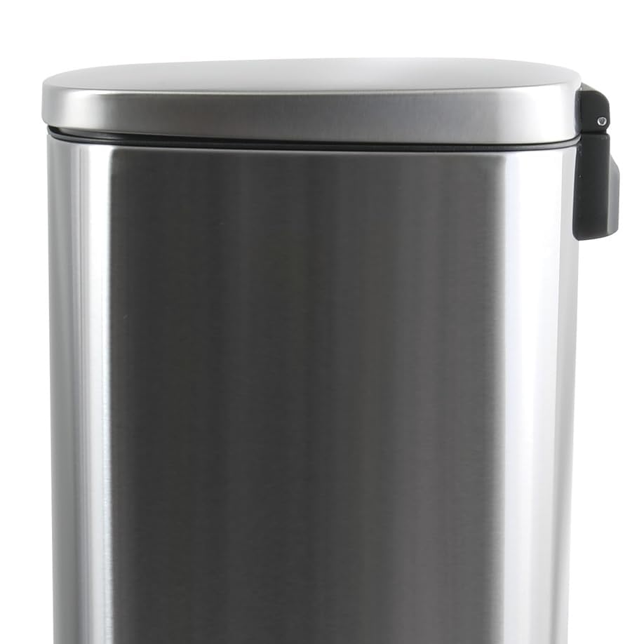 Spirella Mülleimer, Abfalleimer, Treteimer für die Küche, 50 Liter, Softclose, Inneneimer aus Kunsts