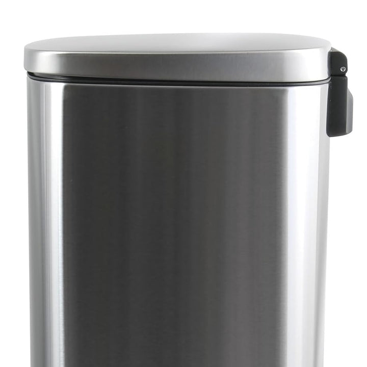 Spirella Mülleimer, Abfalleimer, Treteimer für die Küche, 50 Liter, Softclose, Inneneimer aus Kunsts
