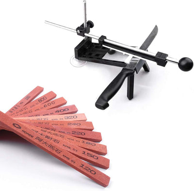 ATOPLEE 120/150/180/220/240/320/400/600/800/1000# Schleifstein Messerschärfer [10pcs Alle Grössen]