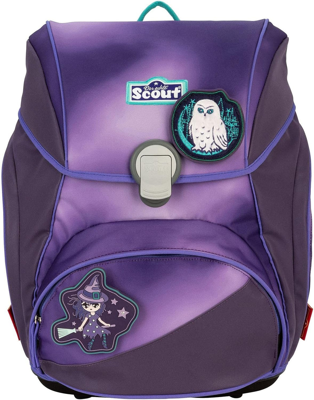Scout Alpha Schulranzen-Set 4-tlg. Exklusiv Superflash Purple Magic 2023