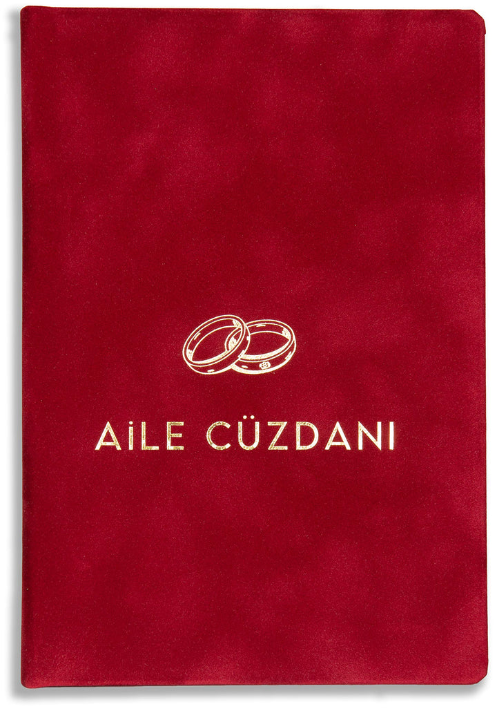 Stammbuch Aile Cüzdani Rosli Rot Stammbuch der Familie Familienstammbuch Hochzeit