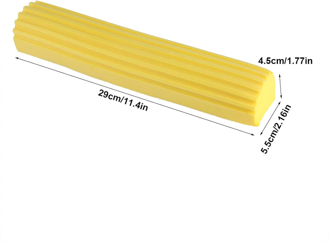 PVA -Schwamm Mop Super Saugle Saugle Floor Reinigungswerkzeug für Heimküche Badezimmer Gelb 29 cm 1