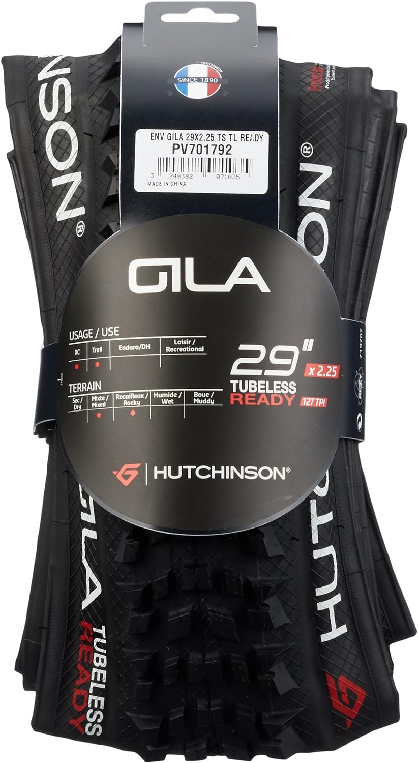 Hutchinson Gila MTB Faltreifen // 54-622 (29x2,25') Schwarz, Schwarz