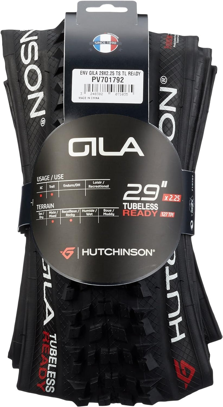 Hutchinson Gila MTB Faltreifen // 54-622 (29x2,25') Schwarz, Schwarz