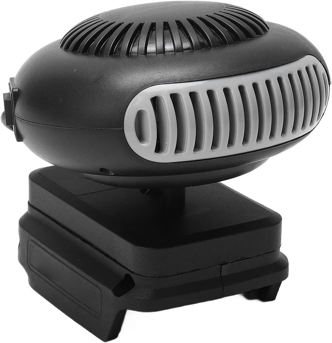 Yosoo Health Gear Batteriebetriebener Elektrischer Heizlüfter, 170W, 2 Gang, 18V, Tragbar, Kompatibe