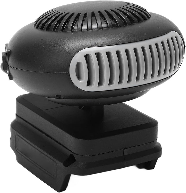 Yosoo Health Gear Batteriebetriebener Elektrischer Heizlüfter, 170W, 2 Gang, 18V, Tragbar, Kompatibe