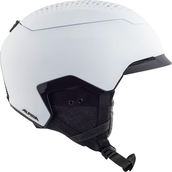 ALPINA Unisex - Erwachsene, GEMS Skihelm white matt 55-59 cm, white matt 55-59 cm