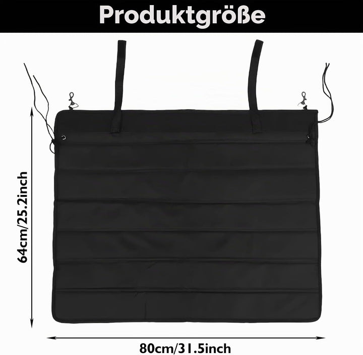 Kofferraumschutz: 80x64cm Universal Auto Ladekantenschutz für Hund, Stossstangen Kofferraummatte, Sc