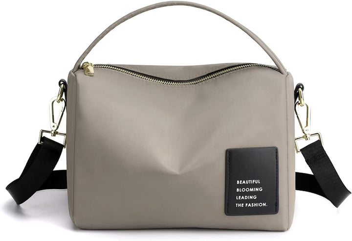 PORRASSO Damen Umhängetasche Casual Schultertasche Nylon Handtasche Mädchen Crossbody Bag für Reisen