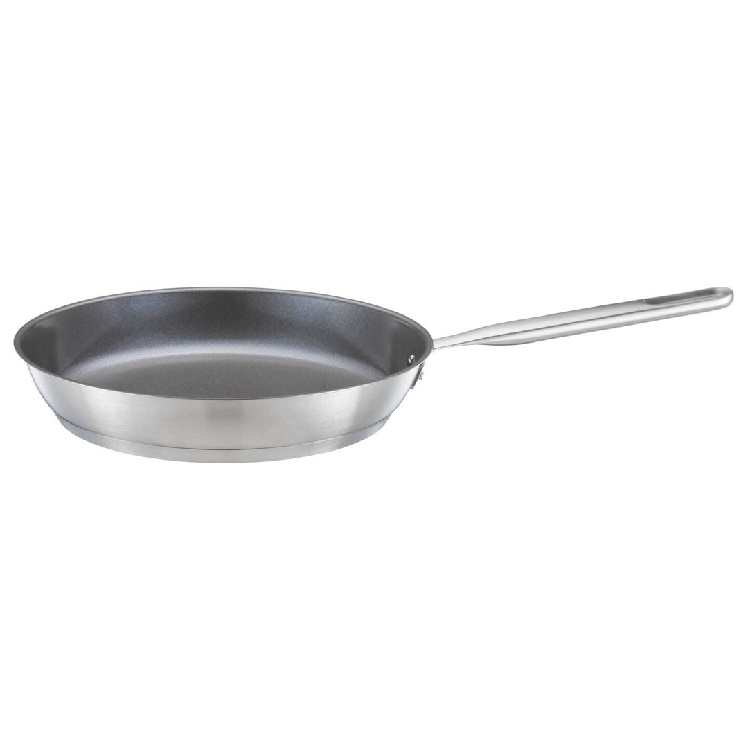 Fiskars Bratpfanne, Ø 28 cm, Beschichtete Pfanne, Für alle Kochfelder geeignet, Recycelter Edelstahl