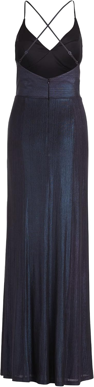 Vera Mont Damen Kleid 40 Dark Blue/Black, 40 Dark Blue/Black