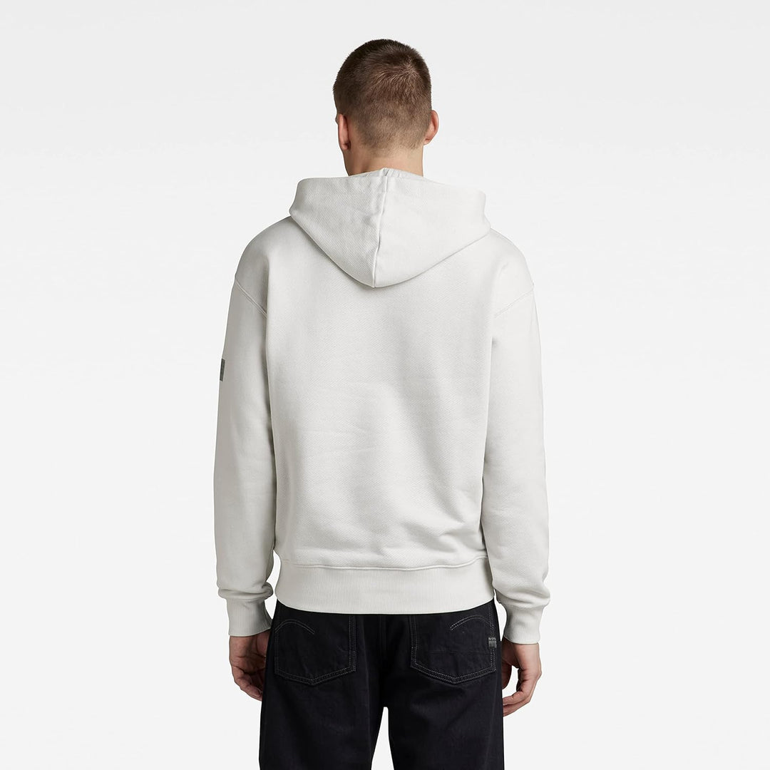 G-Star Herren Double Pocket Loose Hooded Sweatshirt Sweats (1er Pack) M Grau (Cool Grey D22011-c988-