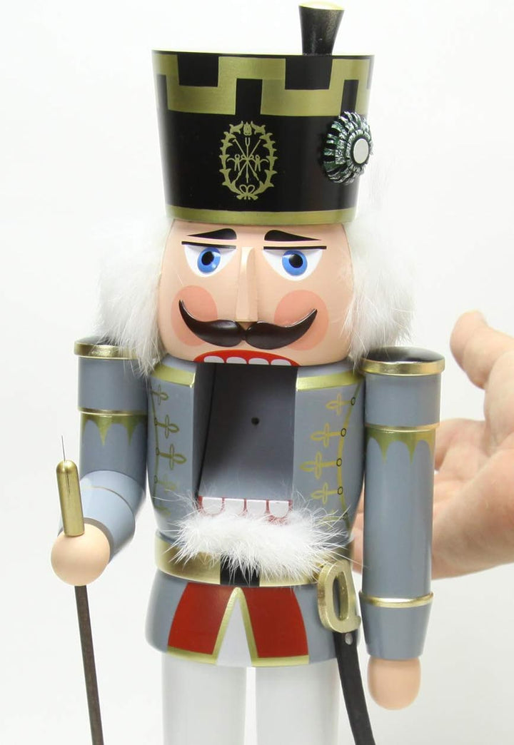 Seiffener Volkskunst Nussknacker Offiziant - 37 cm (Offiziant), Offiziant