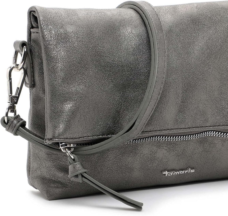 Tamaris Clutch Alessia 30813 Damen Handtaschen Uni Einheitsgrösse Darksilver 833, Einheitsgrösse Dar