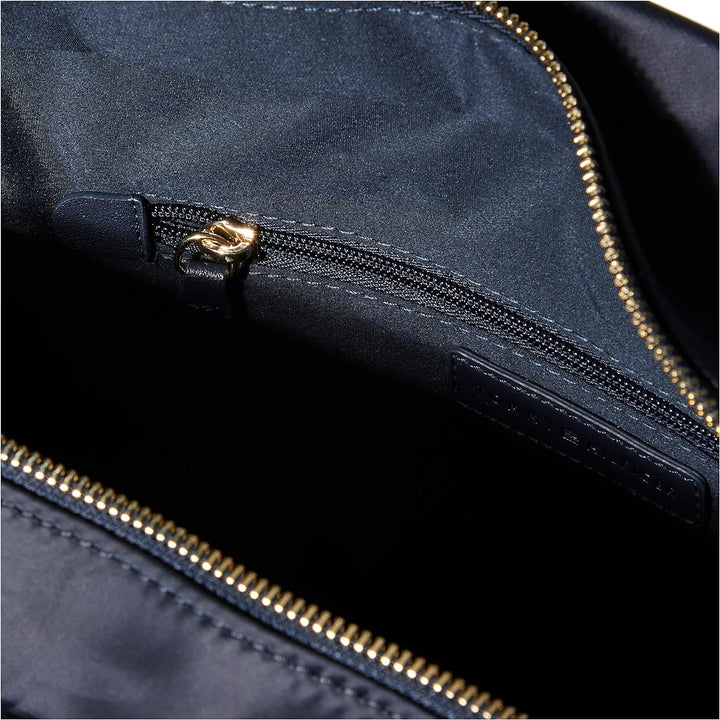 Tommy Hilfiger Damen Tote Bag Tasche TH Flow Tote Solid mit Reissverschluss, Blau (Space Blue), Einh