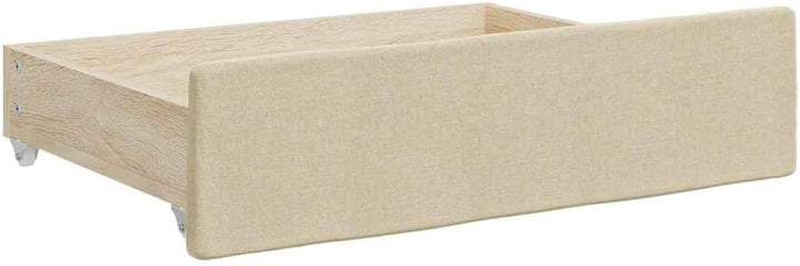 vidaXL Bettschubladen 2 Stk., Bettkasten mit Rollen, Schubkasten Schublade für Bett, Bettschubkasten