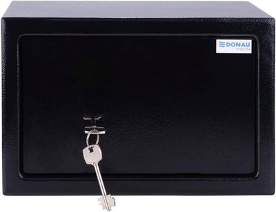 DONAU TECH Tresor Möbeltresor 8,5 L / 31 x 20 x 20 cm/Manuell Safe Möbeltresor/Safe Geldschrank Bode