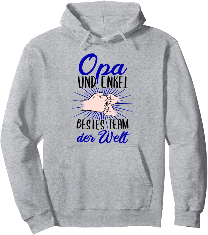 Opa und Enkel Bestes Team der Welt zweifacher Opa Pullover Hoodie