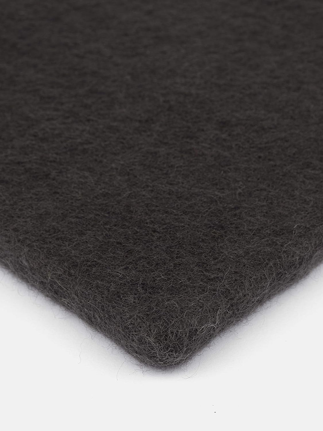 myfelt Flache Filz Sitzauflage, Filz Stuhlauflage - Kuno - quadratisch, 36x36 cm, Anthrazit, Anthraz