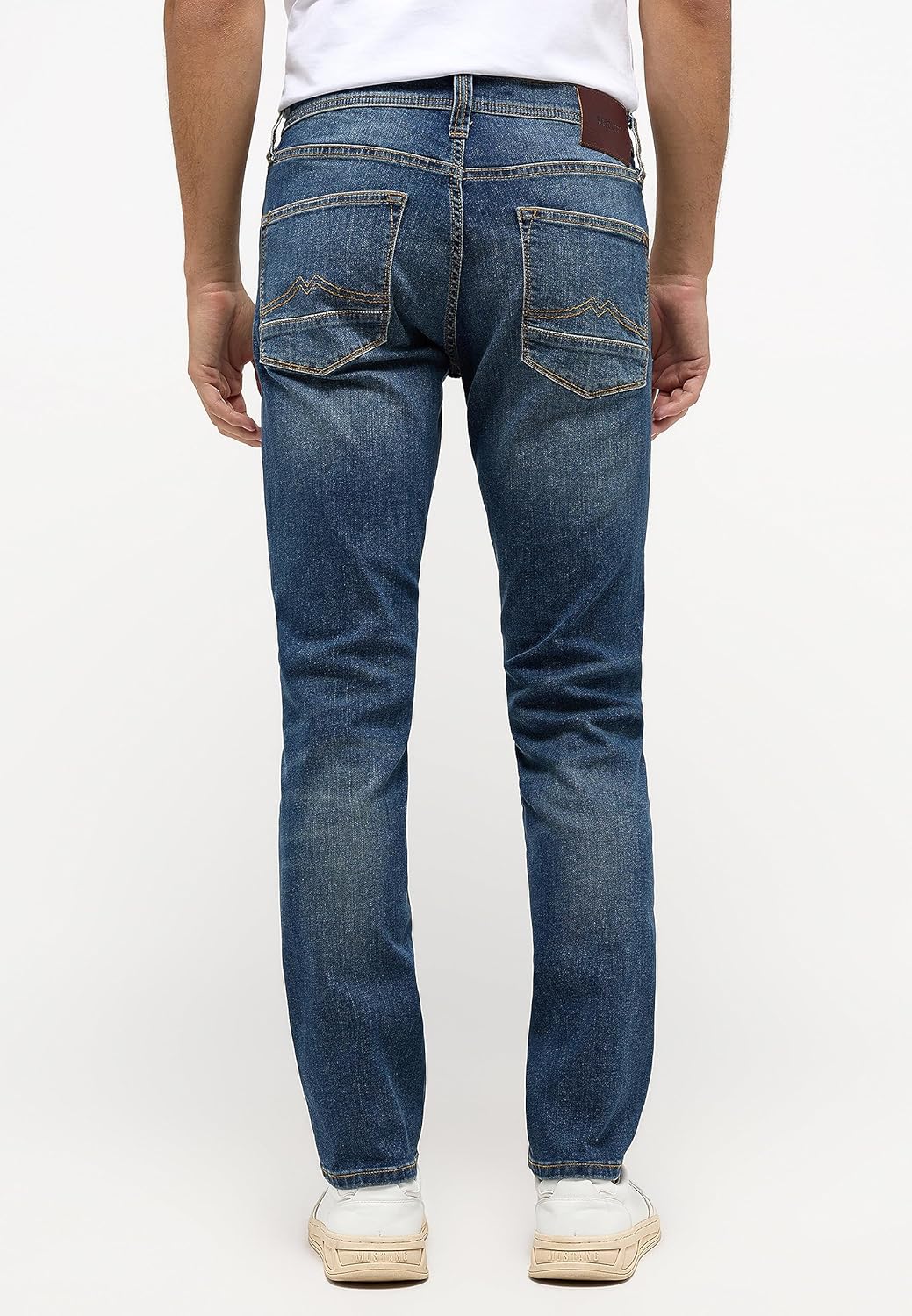 MUSTANG Herren Slim Fit Style Vegas 28W / 32L Blau, 28W / 32L Blau