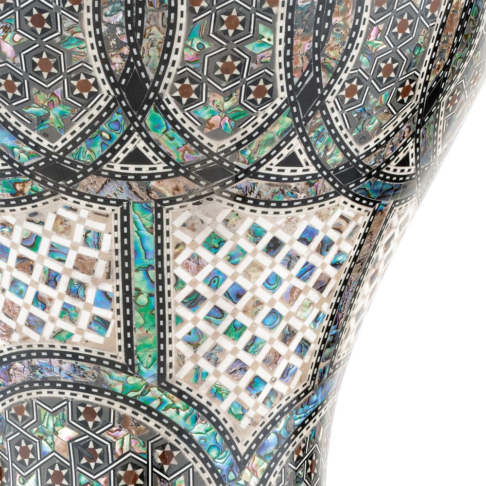 Meinl AEED3 Artisan Edition White Pearl Mosaic Palace Egypt 8.75-inch Doumbek