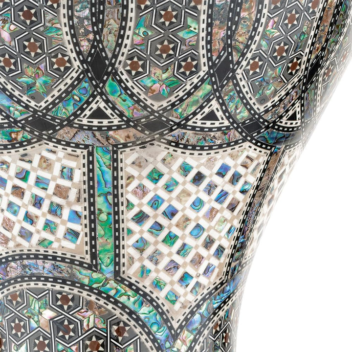 Meinl AEED3 Artisan Edition White Pearl Mosaic Palace Egypt 8.75-inch Doumbek