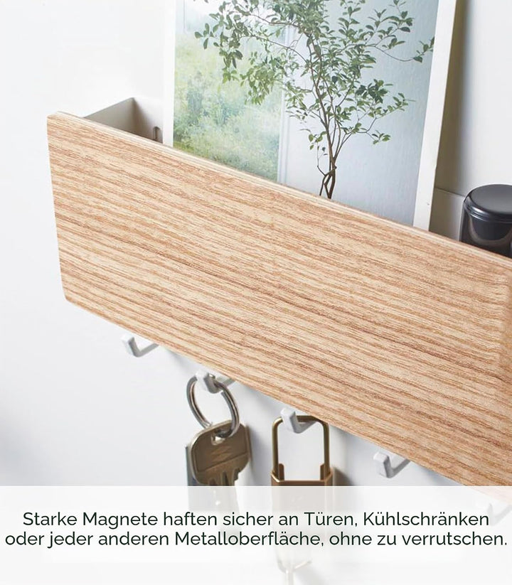 Magnetic Keyhook & Holder - Rin - natural Beige, Beige