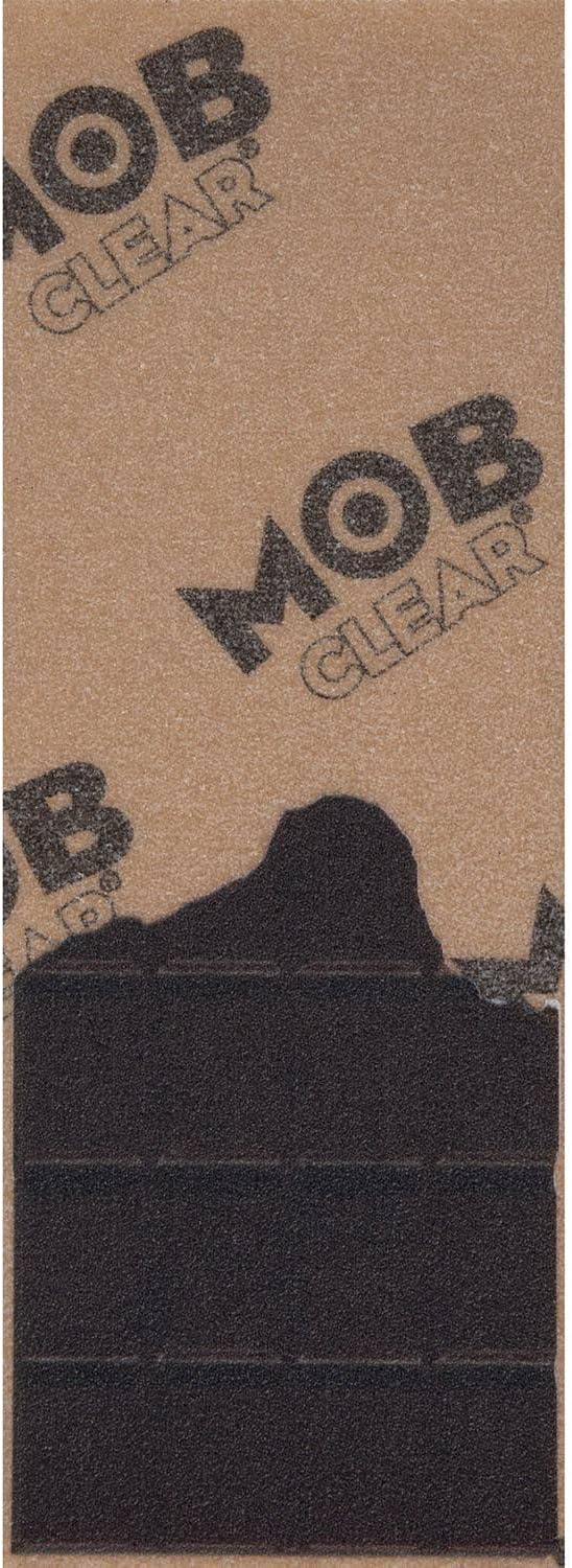 MOB GRIP Skateboard Griptape Chocolate Bars Grip Strips 5er Pack (Clear)