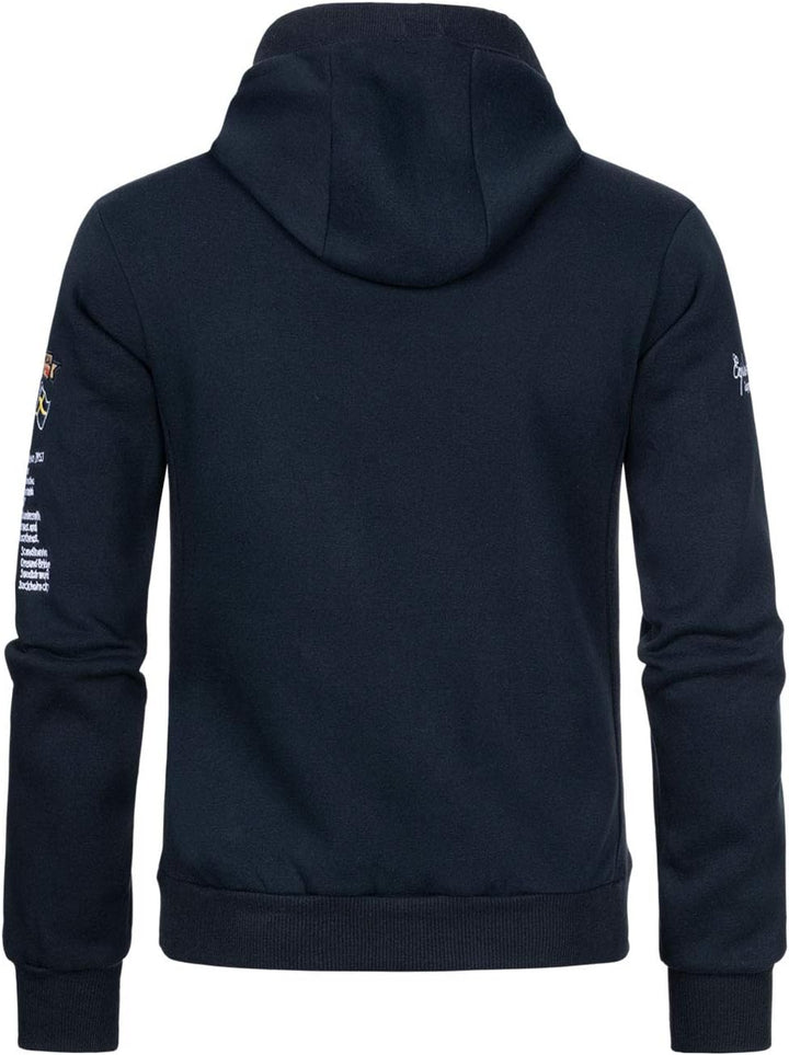 Geographical Norway Herren Gymclass Kapuzenpullover, S Marine