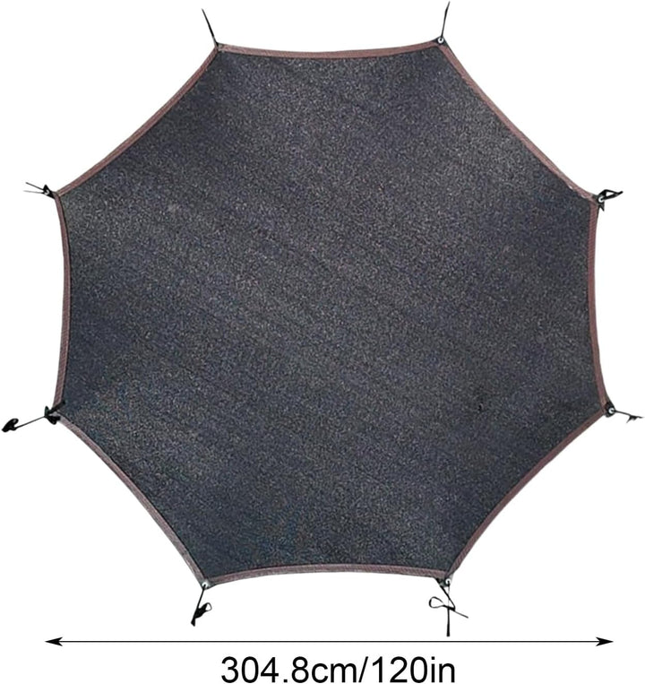 Trampolin Sonnenschutz Abdeckung, Ø 143 243 305 366 427 cm Trampolin Sonnenschutznetz, Trampoliin Üb