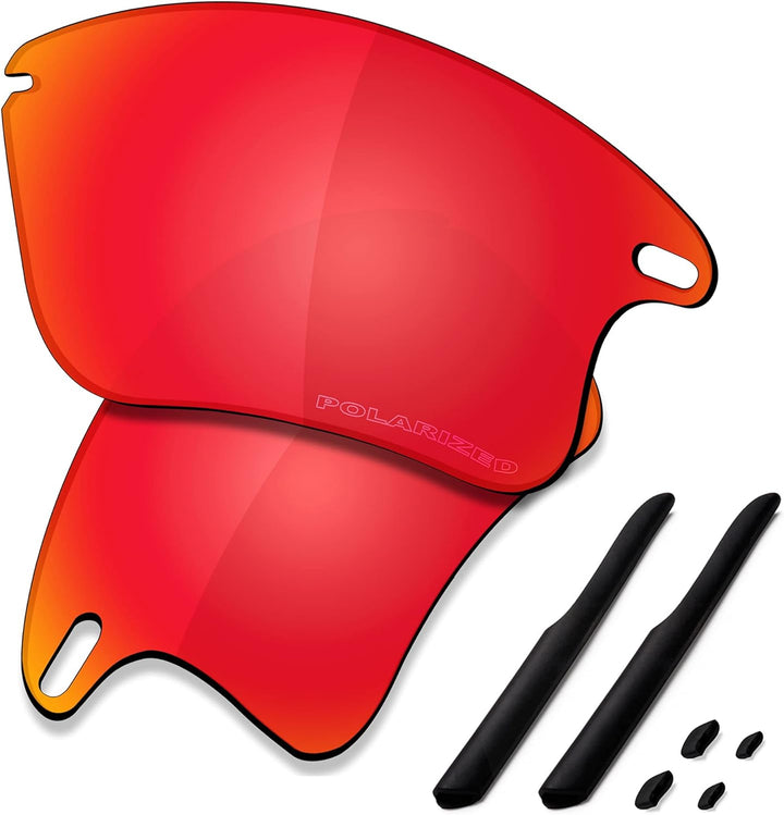 Saucer Premium-Ersatzgläser und Gummi-Kits für Oakley Fast Jacket XL OO9156 Sonnenbrillen High Defin