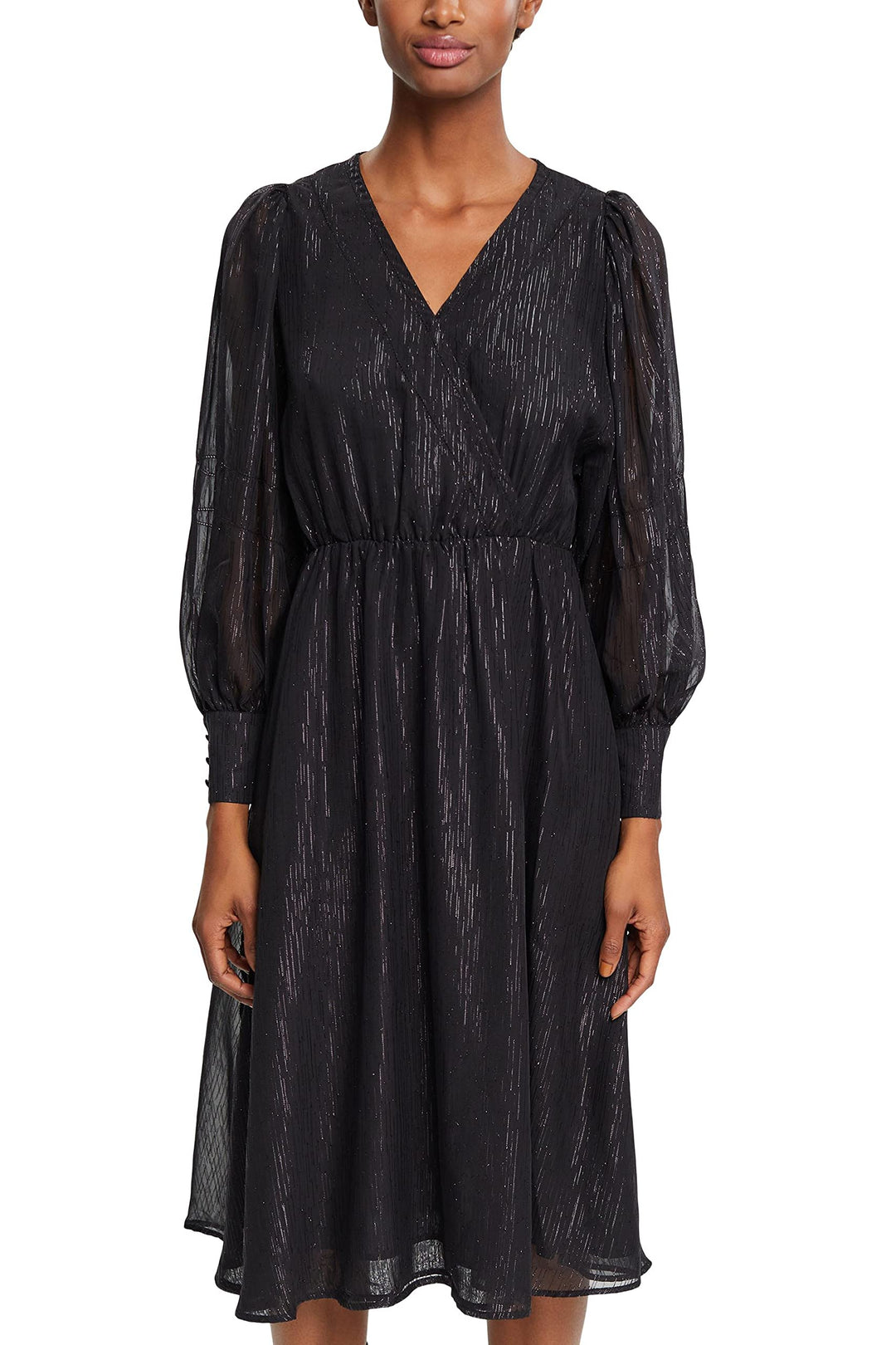 ESPRIT Damen Kleid für besondere Anlässe 40 002/Black 2, 40 002/Black 2