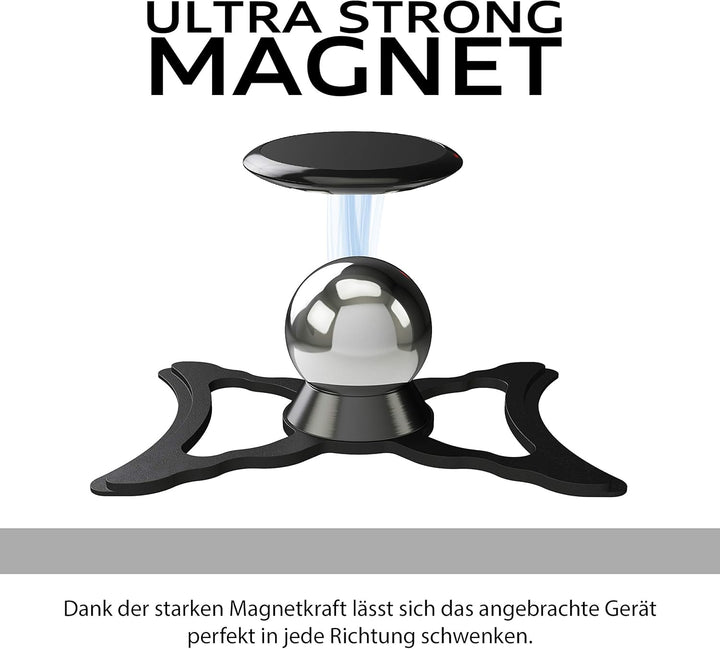 magnetische Handyhalterung kompatibel mit Audi A3/S3/RS3 | Universelle Halterung für Smartphone, GPS