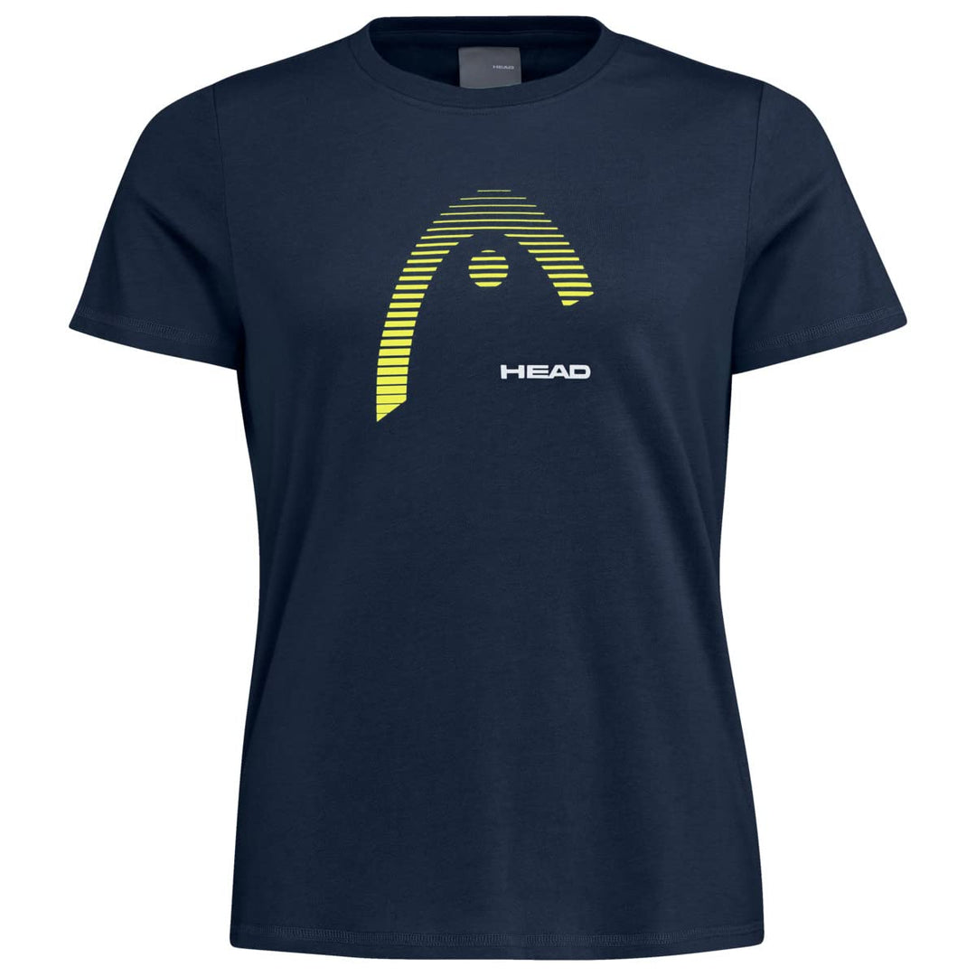 HEAD Damen Club Lara T-Shirt W T-Shirt (1er Pack), Dunkelblau