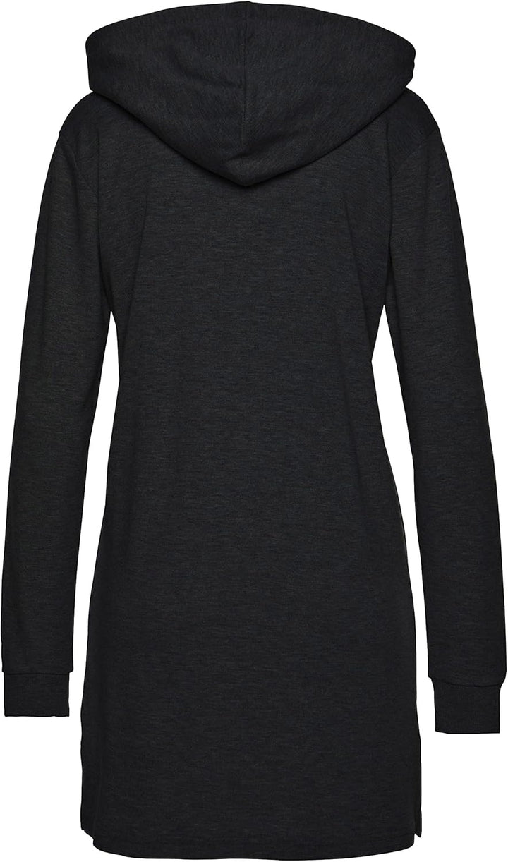 TrendiMax Damen Hoodie Kleid Herbst Langarm Sweatshirts Kapuzenpullover Streetwear Jumper Pullover M