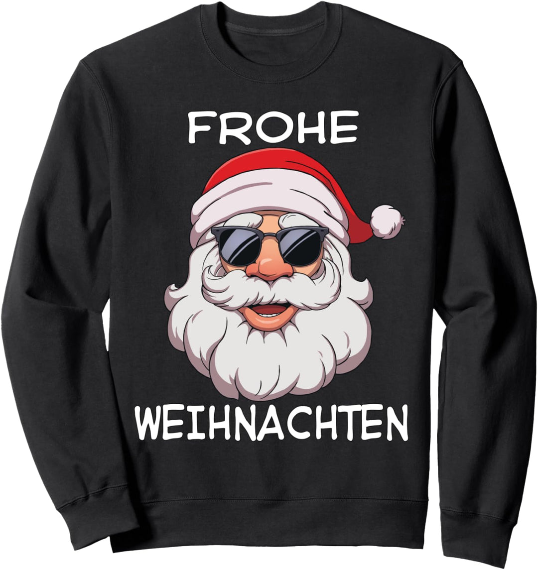 Weihnachtsmann Frohe Weihnachten Sweatshirt