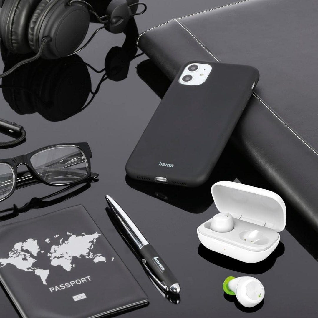 Hama Bluetooth Kopfhörer kabellos (In-Ear Ohrhörer mit Mikrofon, Sport Kopfhörer spritzwassergeschüt