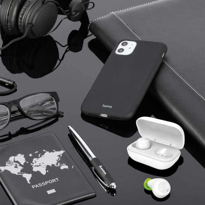 Hama Bluetooth Kopfhörer kabellos (In-Ear Ohrhörer mit Mikrofon, Sport Kopfhörer spritzwassergeschüt