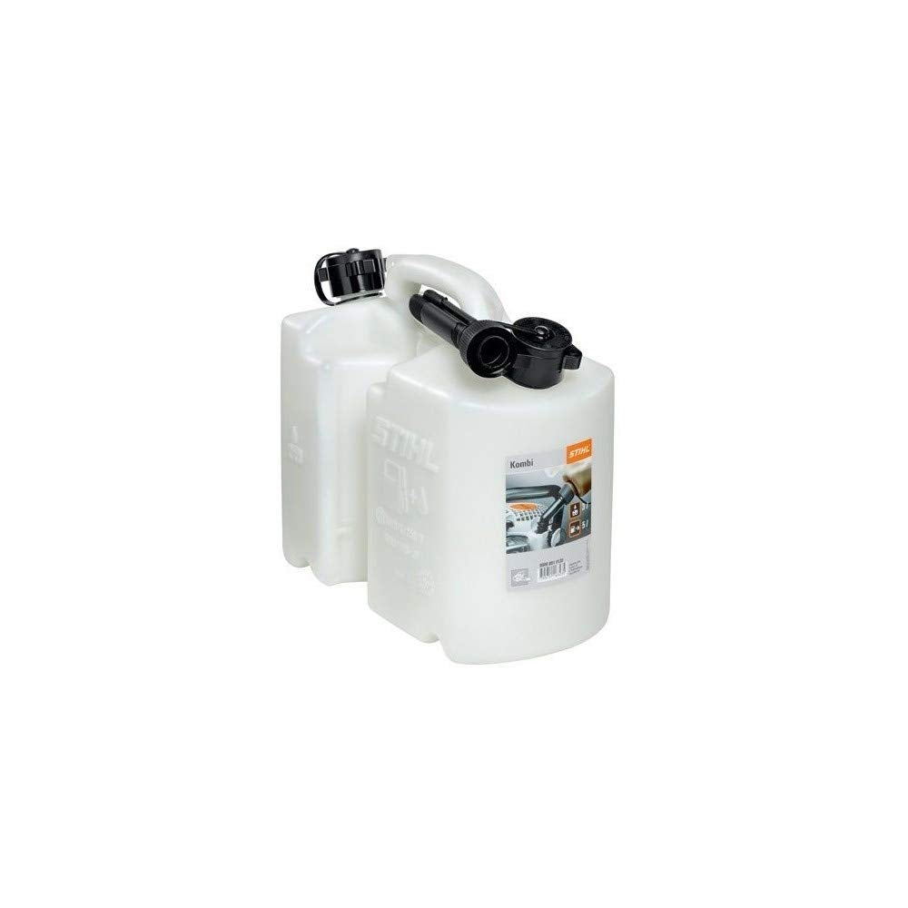 STIHL 0000 881 0120 Kombi-Kanister Standard 5Liter/3Liter Transparent Einzelbett, Einzelbett