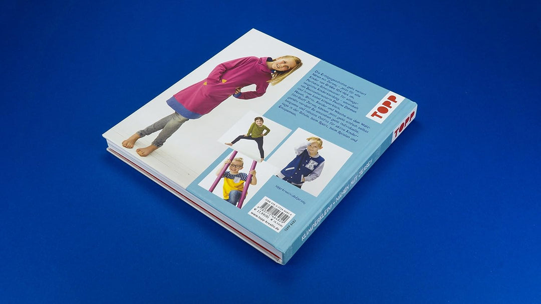 Nähen mit JERSEY - KLIMPERKLEIN: Nähideen für Kinder (Grösse 104-164), Gebundenes Buch
